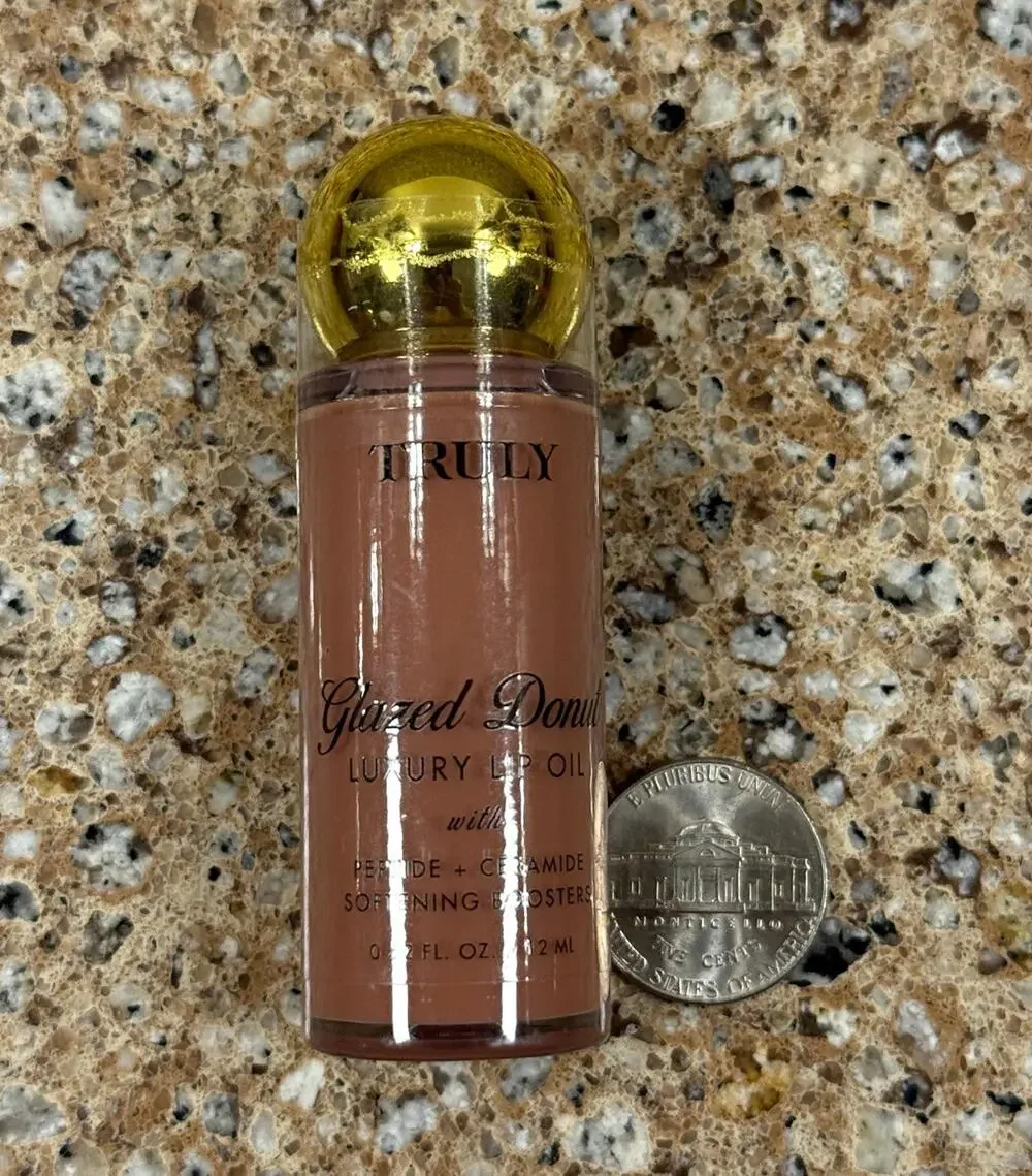 Truly Glazed Donut Luxury Lip Oil, Oil Formula 0.42 fl oz